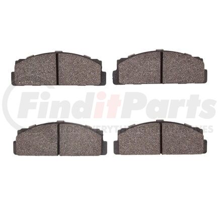 Dynamic Friction Company 1311-0054-10 3000 Semi-Metallic Brake Pads