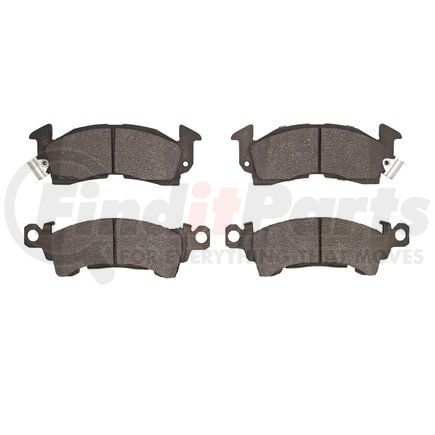 Dynamic Friction Company 1311-0122-00 3000 Semi-Metallic Brake Pads