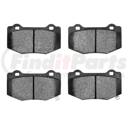 Dynamic Friction Company 1551-1854-00 5000 Advanced Brake Pads - Low Metallic