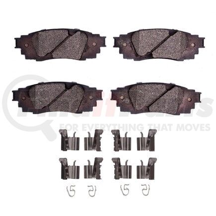 Dynamic Friction Company 1551-1879-01 5000 Advanced Pads - Ceramic and Hardware Kit
