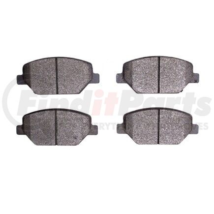 Dynamic Friction Company 1551-1886-00 5000 Advanced Brake Pads - Ceramic