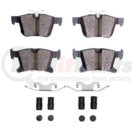 Dynamic Friction Company 1551-1901-01 5000 Advanced Pads - Ceramic and Hardware Kit