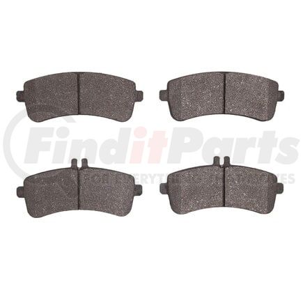 Dynamic Friction Company 1551-1907-00 5000 Advanced Brake Pads - Low Metallic