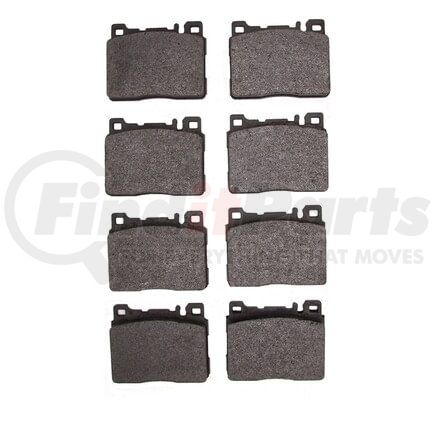 Dynamic Friction Company 1551-1908-00 5000 Advanced Brake Pads - Low Metallic