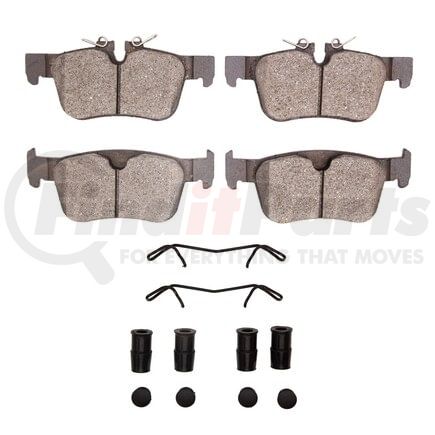 Dynamic Friction Company 1551-1938-01 5000 Advanced Pads - Ceramic and Hardware Kit