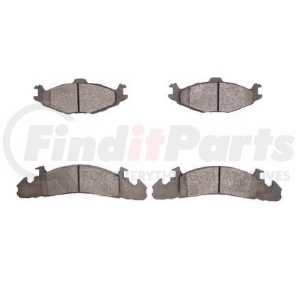 Dynamic Friction Company 1311-0259-00 3000 Semi-Metallic Brake Pads