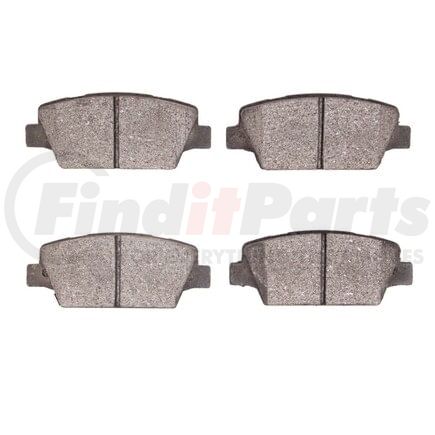 Dynamic Friction Company 1551-2050-00 5000 Advanced Brake Pads - Ceramic