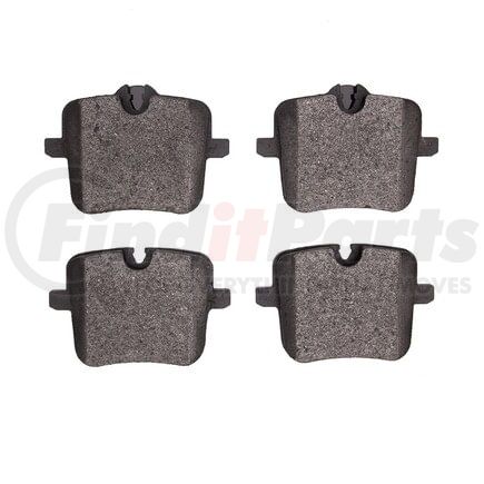 Dynamic Friction Company 1551-2059-00 5000 Advanced Brake Pads - Low Metallic
