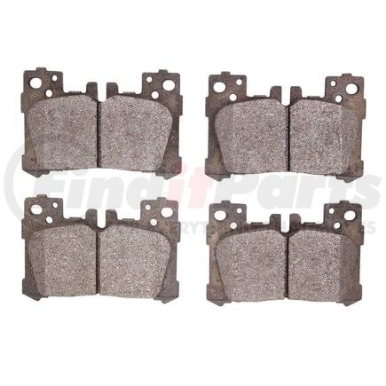 Dynamic Friction Company 1551-2063-00 5000 Advanced Brake Pads - Low Metallic
