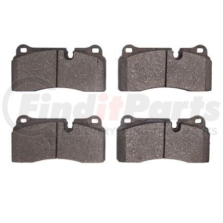 Dynamic Friction Company 1551-2097-00 5000 Advanced Brake Pads - Low Metallic