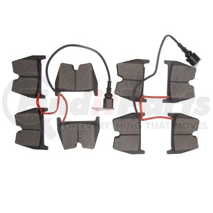Dynamic Friction Company 1551-2099-00 DFC 5000 Advanced Brake Pads - Low Metallic