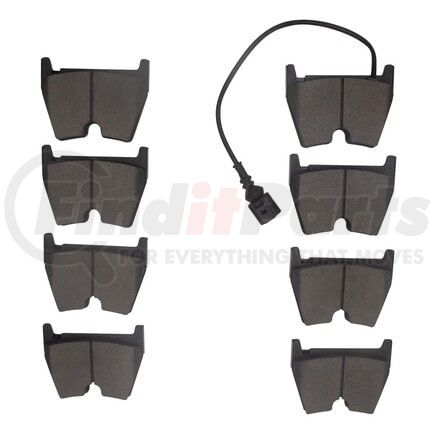 Dynamic Friction Company 1551-2099-10 DFC 5000 Advanced Brake Pads - Ceramic