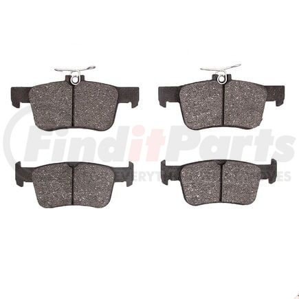 Dynamic Friction Company 1551-2102-00 5000 Advanced Brake Pads - Ceramic