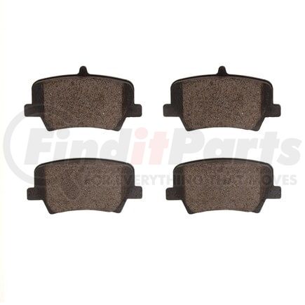 Dynamic Friction Company 1551-2136-00 5000 Advanced Brake Pads - Ceramic