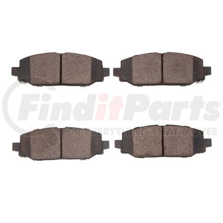 Dynamic Friction Company 1551-2186-00 5000 Advanced Brake Pads - Ceramic