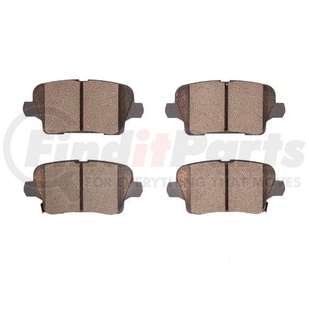 Dynamic Friction Company 1551-2189-00 5000 Advanced Brake Pads - Ceramic