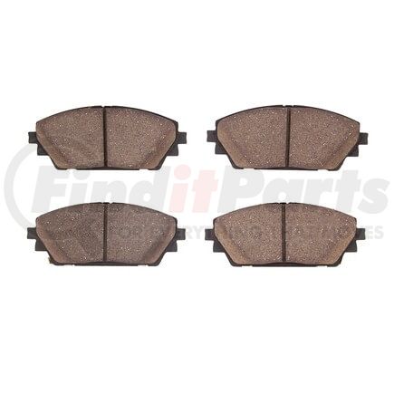 Dynamic Friction Company 1551-2218-00 DFC 5000 Advanced Brake Pads - Ceramic