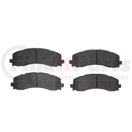 Dynamic Friction Company 1551-2225-00 DFC 5000 Advanced Brake Pads - Semi Metallic