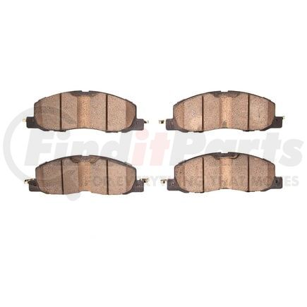 Dynamic Friction Company 1551-2230-00 DFC 5000 Advanced Brake Pads - Ceramic