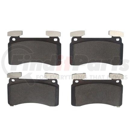 Dynamic Friction Company 1551-2254-00 DFC 5000 Advanced Brake Pads - Low Metallic
