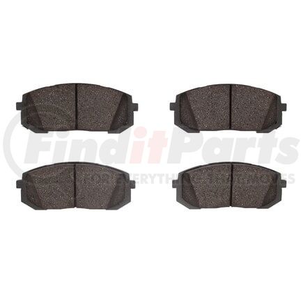 Dynamic Friction Company 1551-2302-00 DFC 5000 Advanced Brake Pads - Ceramic