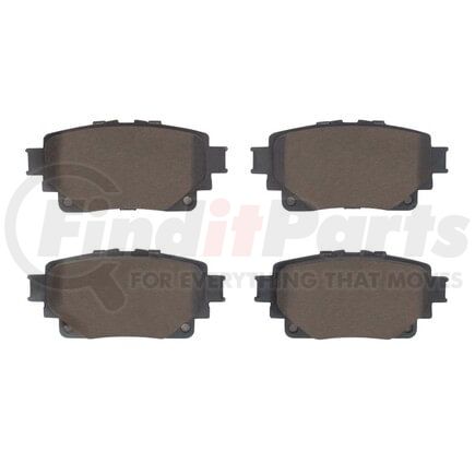 Dynamic Friction Company 1551-2305-00 DFC 5000 Advanced Brake Pads - Ceramic