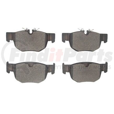Dynamic Friction Company 1551-2367-00 5000 Advanced Brake Pads - Low Metallic