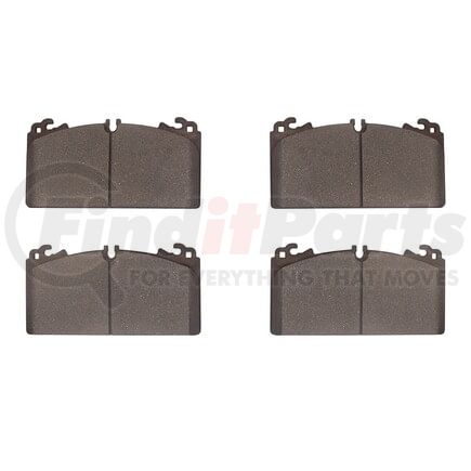 Dynamic Friction Company 1551-2386-00 5000 Advanced Brake Pads - Low Metallic
