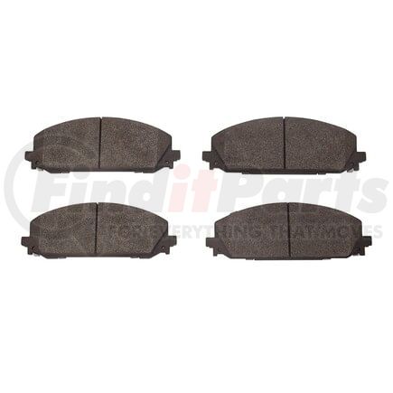 Dynamic Friction Company 1551-2429-00 5000 Advanced Brake Pads - Semi Metallic