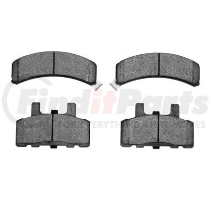 Dynamic Friction Company 1552-0369-00 5000 Advanced Brake Pads - Semi Metallic