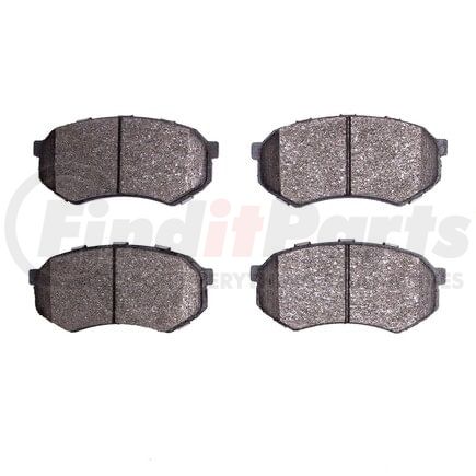 Dynamic Friction Company 1552-0389-00 5000 Advanced Brake Pads - Semi Metallic