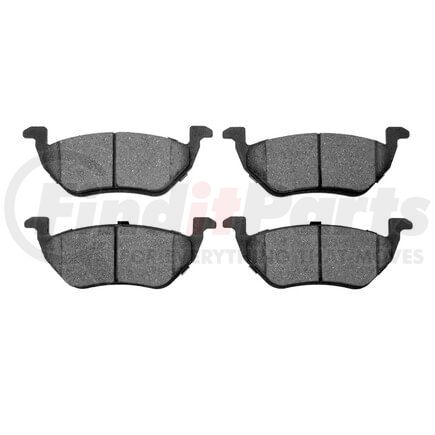 Dynamic Friction Company 1551-1055-00 5000 Advanced Brake Pads - Ceramic