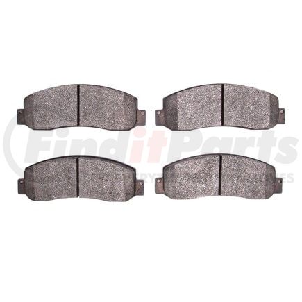 Dynamic Friction Company 1551-1069-00 5000 Advanced Brake Pads - Semi Metallic