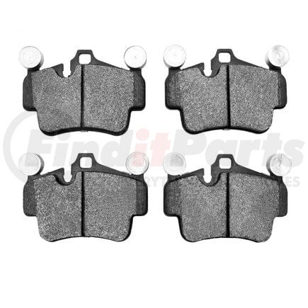 Dynamic Friction Company 1551-1135-00 5000 Advanced Brake Pads - Low Metallic