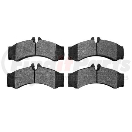 Dynamic Friction Company 1551-1136-00 5000 Advanced Brake Pads - Semi Metallic