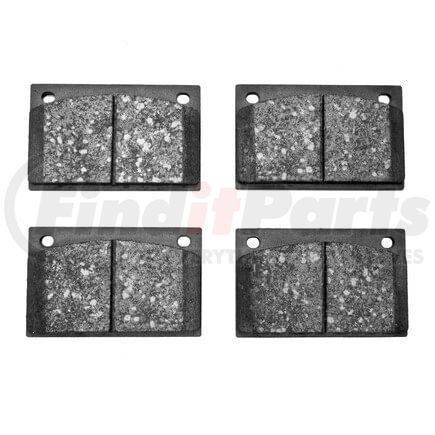 Dynamic Friction Company 1551-1154-00 5000 Advanced Brake Pads - Low Metallic