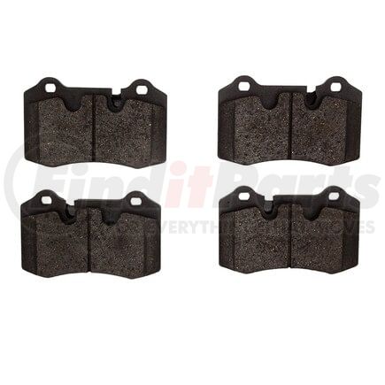 Dynamic Friction Company 1551-1166-10 5000 Advanced Brake Pads - Low Metallic