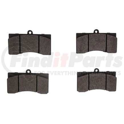 Dynamic Friction Company 1551-1168-00 5000 Advanced Brake Pads - Low Metallic