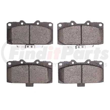 Dynamic Friction Company 1551-1182-00 5000 Advanced Brake Pads - Low Metallic
