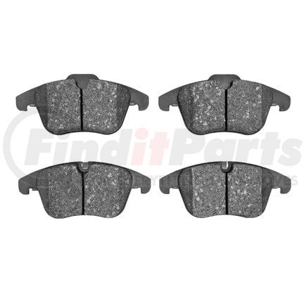Dynamic Friction Company 1551-1241-00 5000 Advanced Brake Pads - Low Metallic