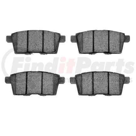 Dynamic Friction Company 1551-1259-00 5000 Advanced Brake Pads - Ceramic