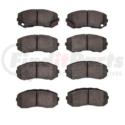 Dynamic Friction Company 1551-1265-00 5000 Advanced Brake Pads - Semi Metallic