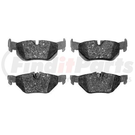 Dynamic Friction Company 1551-1267-00 5000 Advanced Brake Pads - Low Metallic