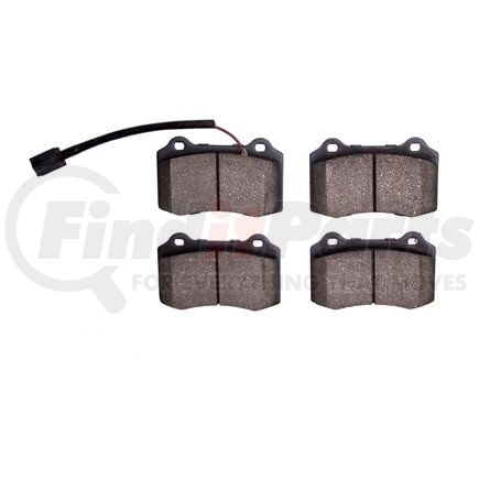 Dynamic Friction Company 1551-1270-00 5000 Advanced Brake Pads - Low Metallic
