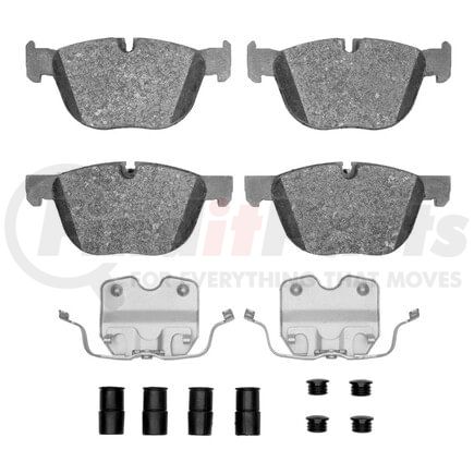 Dynamic Friction Company 1551-1294-01 5000 Advanced Pads - Ceramic and Hardware Kit