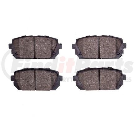 Dynamic Friction Company 1551-1296-00 5000 Advanced Brake Pads - Ceramic