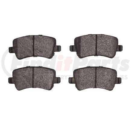 Dynamic Friction Company 1551-1307-10 5000 Advanced Brake Pads - Low Metallic