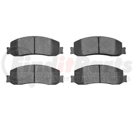 Dynamic Friction Company 1551-1333-00 5000 Advanced Brake Pads - Semi Metallic