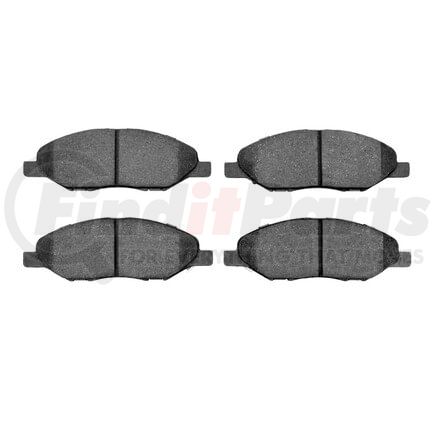 Dynamic Friction Company 1551-1345-00 5000 Advanced Brake Pads - Ceramic