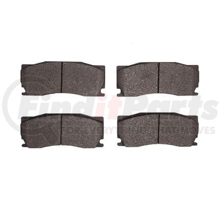 Dynamic Friction Company 1551-1355-00 5000 Advanced Brake Pads - Low Metallic